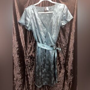 Floral Forest Green Dress